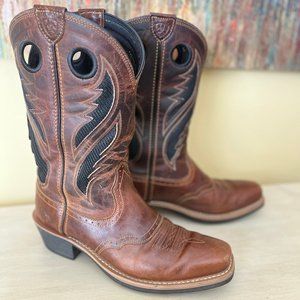Men's - Ariat Heritage Cowboy Boots with VenTEK breathable mesh - Size 10D